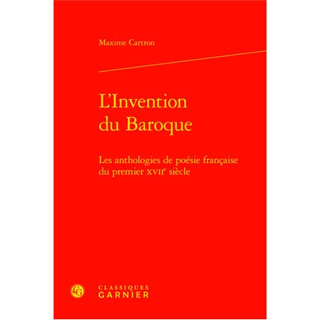 L'Invention du Baroque