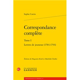 Correspondance complète