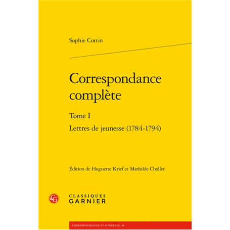 Correspondance complète