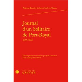 Journal d'un Solitaire de Port-Royal