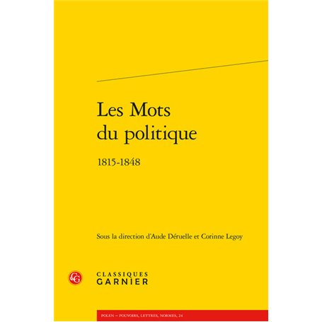 Les Mots du politique