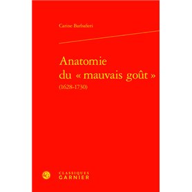 Anatomie du « mauvais goût »