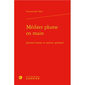 Méditer plume en main