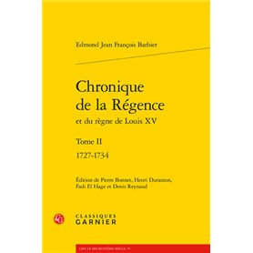 Chronique de la Régence