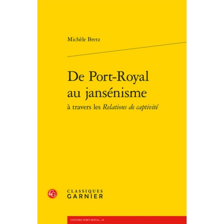 De Port-Royal au jansénisme