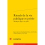 Rituels de la vie publique et privée