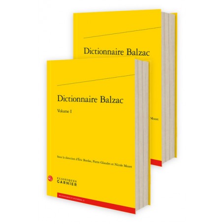 Dictionnaire Balzac