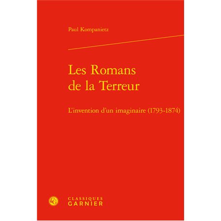 Les Romans de la Terreur