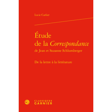 Étude de la Correspondance