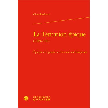 La Tentation épique