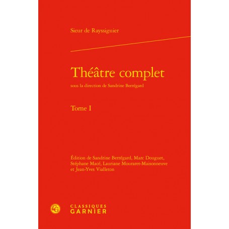 Théâtre complet