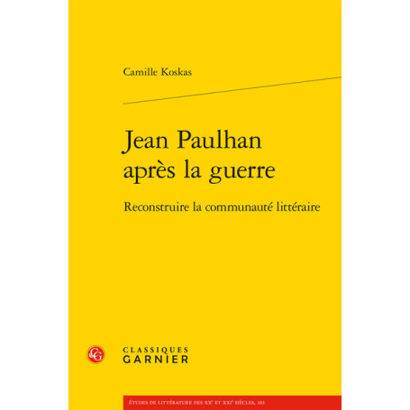 Jean Paulhan après la guerre