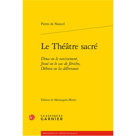 Le Théâtre sacré