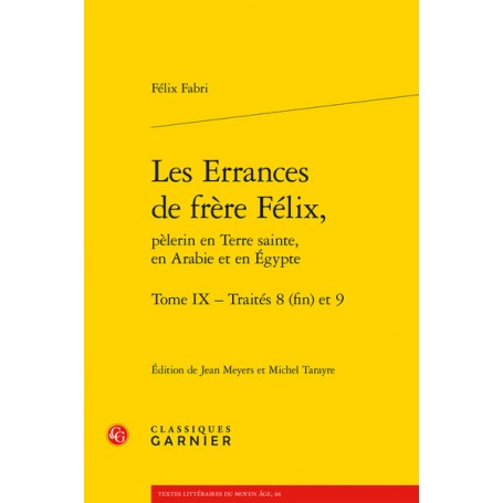 Les Errances de frère Félix,