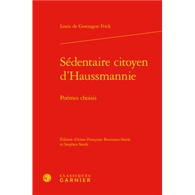 Sédentaire citoyen d'Haussmannie