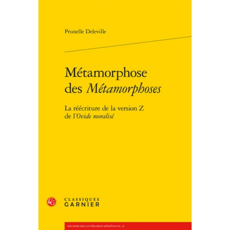 Métamorphose des Métamorphoses