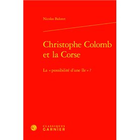 Christophe Colomb et la Corse