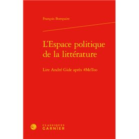 L'Espace politique de la littérature