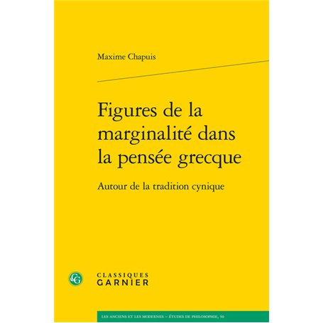 Figures de la marginalité dans la pensée grecque