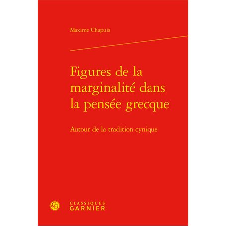 Figures de la marginalité dans la pensée grecque