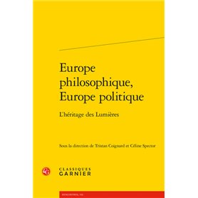 Europe philosophique, Europe politique