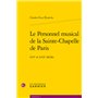 Le Personnel musical de la Sainte-Chapelle de Paris