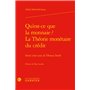 Qu'est-ce que la monnaie ? La Théorie monétaire du crédit