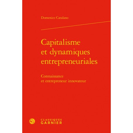 Capitalisme et dynamiques entrepreneuriales