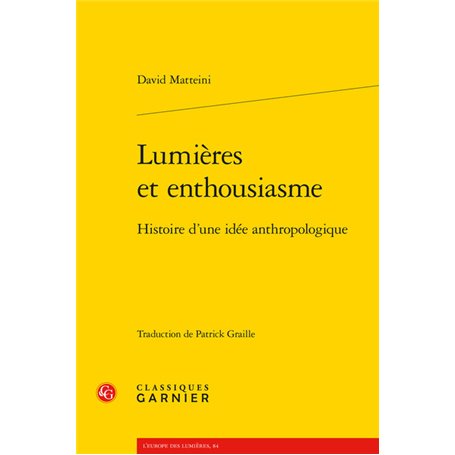 Lumières et enthousiasme