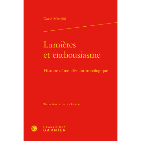 Lumières et enthousiasme