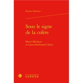 Sous le signe de la colère