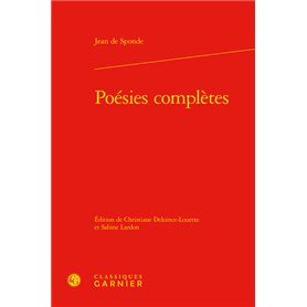 Poésies complètes