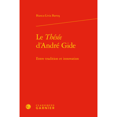 Le Thésée d'André Gide