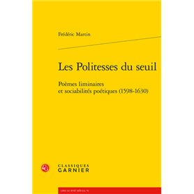 Les Politesses du seuil