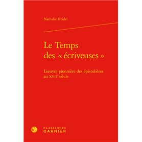 Le Temps des « écriveuses »