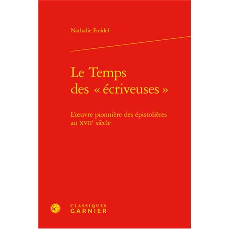 Le Temps des « écriveuses »