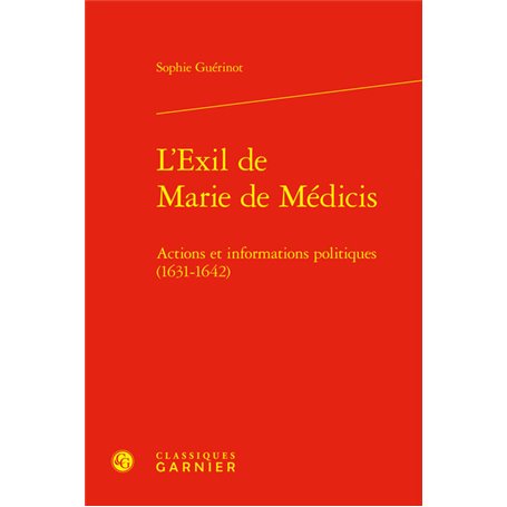 L'Exil de Marie de Médicis