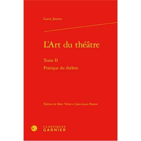 L'Art du théâtre