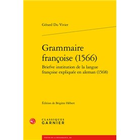 Grammaire françoise (1566)