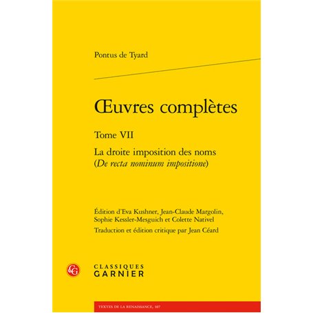 oeuvres complètes