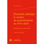 Économie politique et science du gouvernement au XVIIe siècle