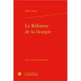 La Réforme de la liturgie