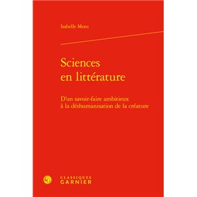 Sciences en littérature