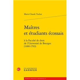 Maîtres et étudiants écossais