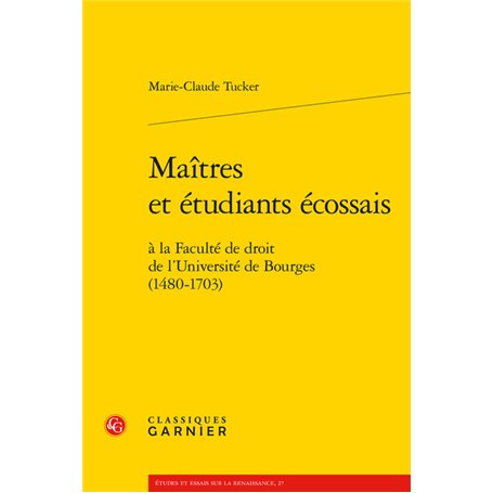 Maîtres et étudiants écossais