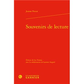 Souvenirs de lecture