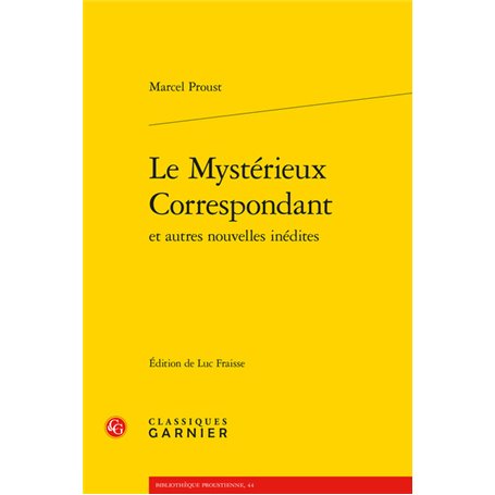 Le Mystérieux Correspondant