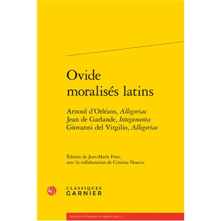 Ovide moralisés latins