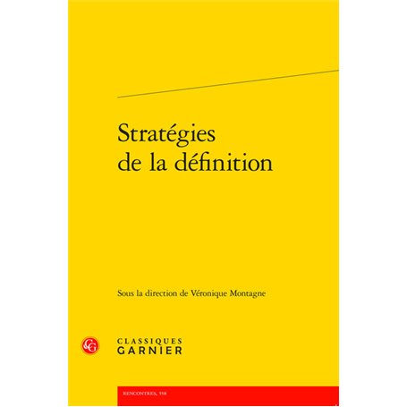 Stratégies de la définition