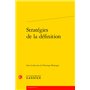 Stratégies de la définition